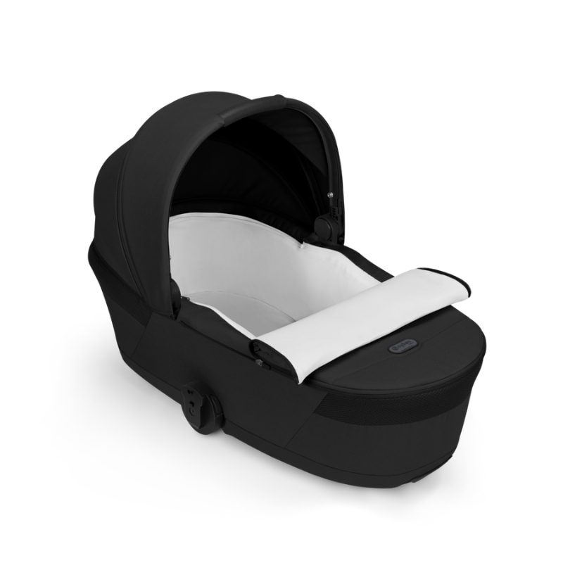 Cybex Balios S Lux Σύστημα Μεταφοράς Με Πτυσσόμενο Πορτ Μπεμπέ Moon Black | black Cloud G3 i-Size Plus Κάθισμα Αυτοκινήτου 40-87cm Moon Black | black