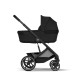 Cybex Balios S Lux Σύστημα Μεταφοράς Με Πτυσσόμενο Πορτ Μπεμπέ Moon Black | black Cloud G3 i-Size Plus Κάθισμα Αυτοκινήτου 40-87cm Moon Black | black
