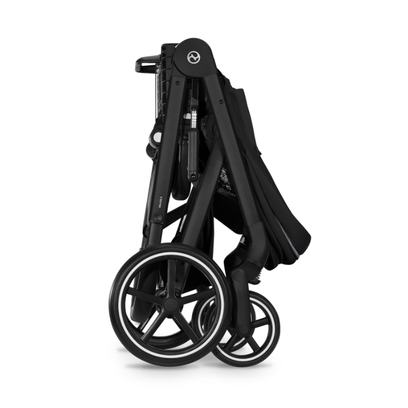 Cybex Balios S Lux Σύστημα Μεταφοράς Με Πτυσσόμενο Πορτ Μπεμπέ Moon Black | black Cloud G3 i-Size Plus Κάθισμα Αυτοκινήτου 40-87cm Moon Black | black
