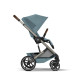 Cybex Balios S Lux Σύστημα Μεταφοράς 2-Σε-1 Με Πτυσσόμενο Πορτ Μπεμπέ Stormy Blue | light blue