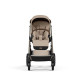 Cybex Balios S Lux Σύστημα Μεταφοράς 2-Σε-1 Με Πτυσσόμενο Πορτ Μπεμπέ Almond Beige | beige