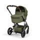 Cybex Balios S Lux Σύστημα Μεταφοράς Με Πτυσσόμενο Πορτ Μπεμπέ Και Cloud G3 i-Size Plus Κάθισμα Αυτοκινήτου 40-87cm Moss Green | khaki