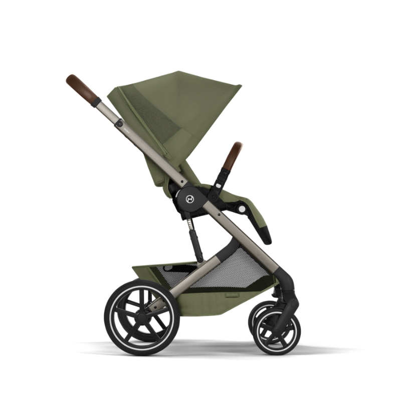 Cybex Balios S Lux Σύστημα Μεταφοράς Με Πτυσσόμενο Πορτ Μπεμπέ Και Cloud G3 i-Size Plus Κάθισμα Αυτοκινήτου 40-87cm Moss Green | khaki