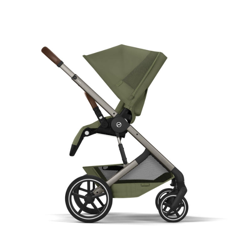 Cybex Balios S Lux Σύστημα Μεταφοράς Με Πτυσσόμενο Πορτ Μπεμπέ Και Cloud G3 i-Size Plus Κάθισμα Αυτοκινήτου 40-87cm Moss Green | khaki