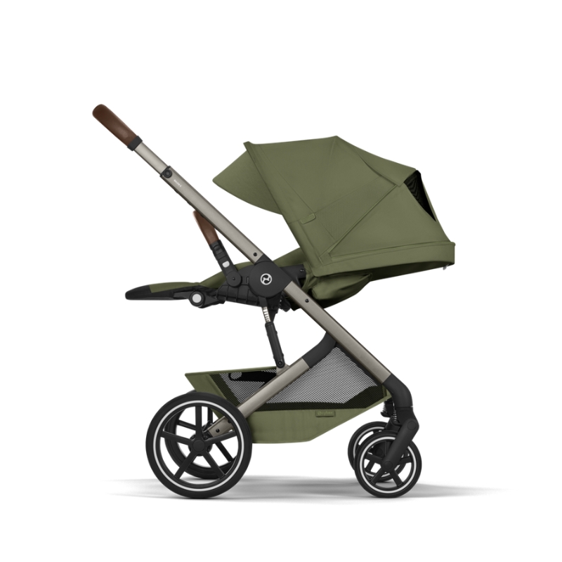 Cybex Balios S Lux Σύστημα Μεταφοράς Με Πτυσσόμενο Πορτ Μπεμπέ Και Cloud G3 i-Size Plus Κάθισμα Αυτοκινήτου 40-87cm Moss Green | khaki