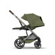 Cybex Balios S Lux Σύστημα Μεταφοράς Με Πτυσσόμενο Πορτ Μπεμπέ Και Cloud G3 i-Size Plus Κάθισμα Αυτοκινήτου 40-87cm Moss Green | khaki
