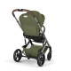 Cybex Balios S Lux Σύστημα Μεταφοράς Με Πτυσσόμενο Πορτ Μπεμπέ Και Cloud G3 i-Size Plus Κάθισμα Αυτοκινήτου 40-87cm Moss Green | khaki