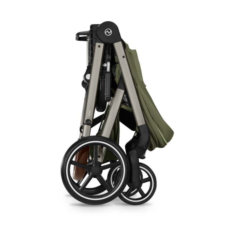 Cybex Balios S Lux Σύστημα Μεταφοράς Με Πτυσσόμενο Πορτ Μπεμπέ Και Cloud G3 i-Size Plus Κάθισμα Αυτοκινήτου 40-87cm Moss Green | khaki