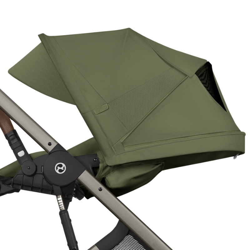 Cybex Balios S Lux Σύστημα Μεταφοράς Με Πτυσσόμενο Πορτ Μπεμπέ Και Cloud G3 i-Size Plus Κάθισμα Αυτοκινήτου 40-87cm Moss Green | khaki