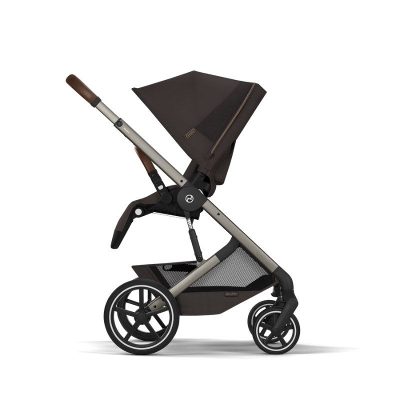 Cybex Balios S Lux Σύστημα Μεταφοράς Με Πτυσσόμενο Πορτ Μπεμπέ Και Cloud G3 i-Size Plus Κάθισμα Αυτοκινήτου 40-87cm Chocolate Brown | brown