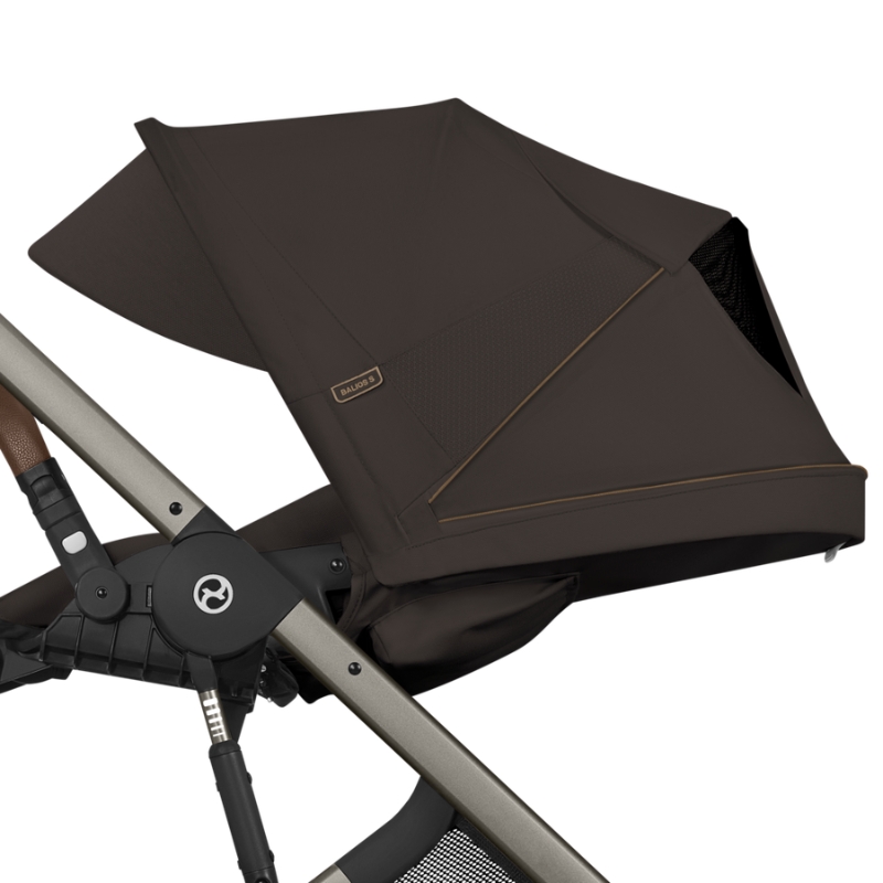 Cybex Balios S Lux Σύστημα Μεταφοράς Με Πτυσσόμενο Πορτ Μπεμπέ Και Cloud G3 i-Size Plus Κάθισμα Αυτοκινήτου 40-87cm Chocolate Brown | brown