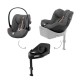 Cybex Modular G-Line Set Comfort Lava Grey Plus Με Δώρο Base G