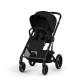 Cybex Balios S Lux Σύστημα Μεταφοράς 2-Σε-1 Με Πτυσσόμενο Πορτ Μπεμπέ Moon Black | black