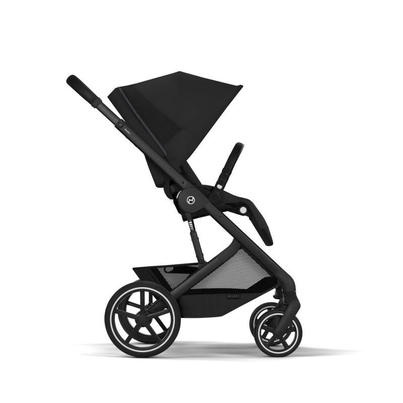 Cybex Balios S Lux Σύστημα Μεταφοράς 2-Σε-1 Με Πτυσσόμενο Πορτ Μπεμπέ Moon Black | black