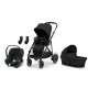 Cybex e-Gazelle S Βρεφικό Σύστημα Μεταφοράς BLK Moon Black | black