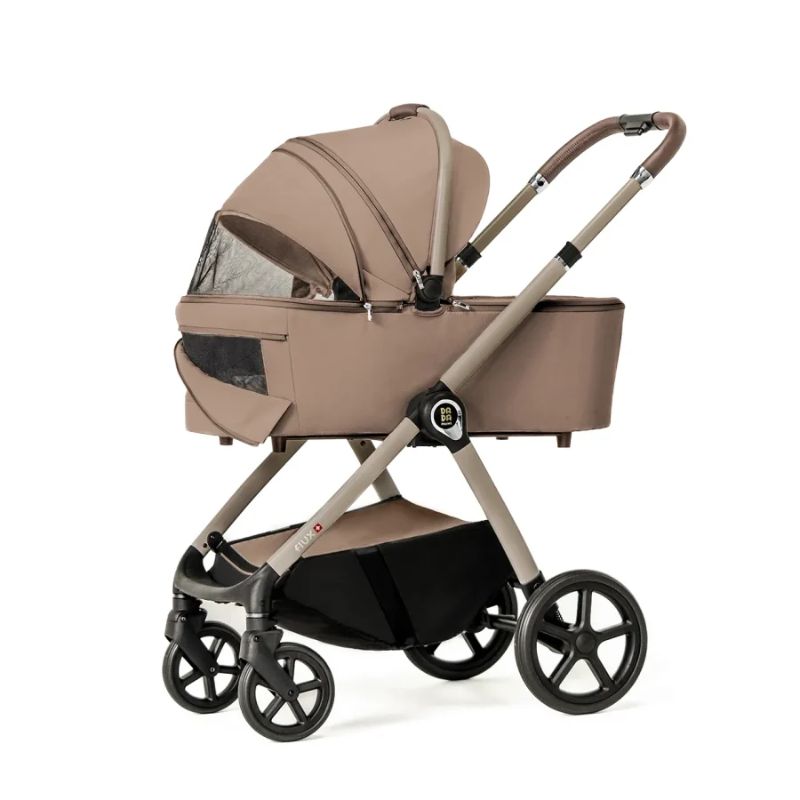 Dada Prams Flux Βρεφικό Σύστημα Μεταφοράς 2-Σε-1 Beige