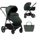 Dada Prams Flux Βρεφικό Σύστημα Μεταφοράς 2-Σε-1 Botanical Green