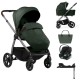 Dada Prams Flux Βρεφικό Σύστημα Μεταφοράς 4-Σε-1 Botanical Green Με Cybex Aton B2 & isofix base
