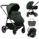 Dada Prams Flux Βρεφικό Σύστημα Μεταφοράς 3-Σε-1 Botanical Green Με Cybex Aton B2