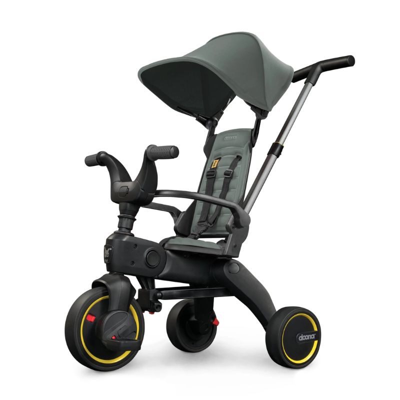 Doona Liki Trike S1 Τρίκυκλο Ποδήλατο Αναδιπλούμενο Για 10-36 Μηνών Slate Green