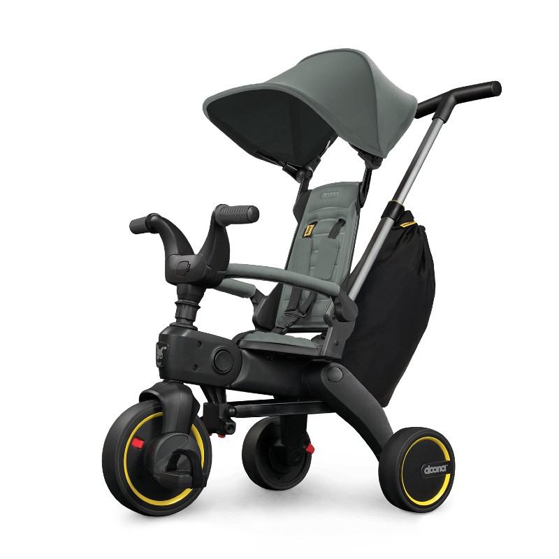 Doona Liki Trike S3 Αναδιπλούμενο Τρίκυκλο Ποδήλατο Slate Green