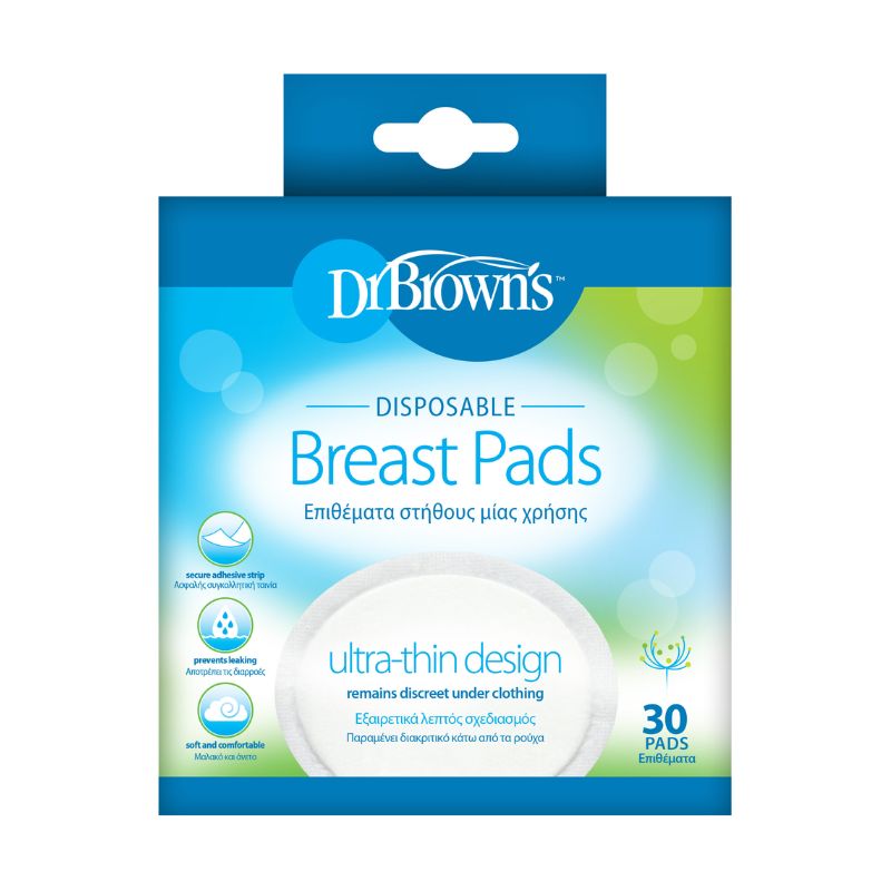 Dr. Brown's Επιθέματα Στήθους Μίας Χρήσης 30 τμχ Dr. Brown's Επιθέματα Στήθους Μίας Χρήσης 30 τμχ