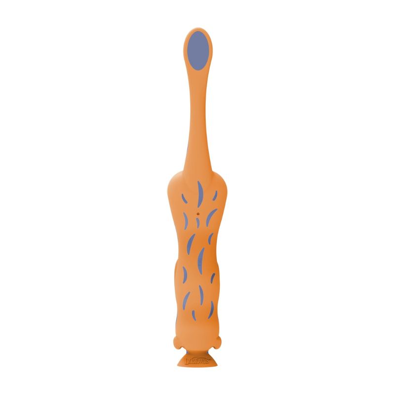 Dr. Brown's Βρεφική Οδοντόβουρτσα Για 1-4 Ετών Orange Otter