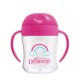 Dr. Brown's Soft Spout Transition Cup Εκπαιδευτικό Ποτηράκι Με Στόμιο Και Χερούλια Για 6+ Μηνών 180ml Pink