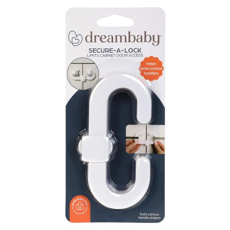Dreambaby Ασφάλεια Για Πόμολα Ντουλαπιών White