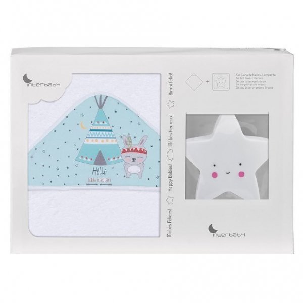 Interbaby ΜΠΟΥΡΝΟΥΖΙ ΚΑΠΑ TIPI OSO W/GR SET ΜΕ ΛΑΜΠΑΚΙ ΝΥΚΤΟΣ