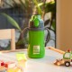 Ecolife Kids Μεταλλικό Θερμός Νερού Με Καλαμάκι 300ml Green