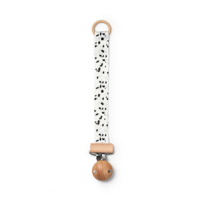 Elodie Details Βρεφική Αλυσίδα Πιπίλας Wood Dalmatian Dots