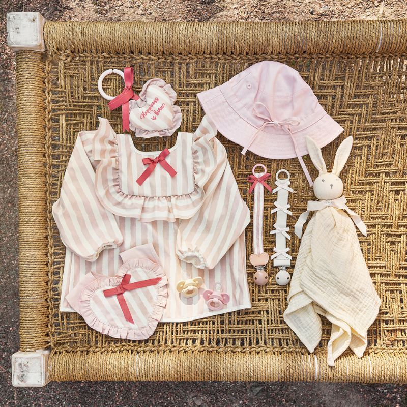 Elodie Details Dregglis Βρεφική Σαλιάρα Candy Stripes