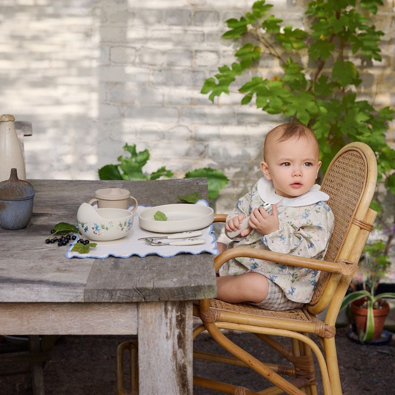 Elodie Details Σιλικονούχο Σετ Φαγητού 3 τμχ Για 12+ Μηνών Bunny Darling