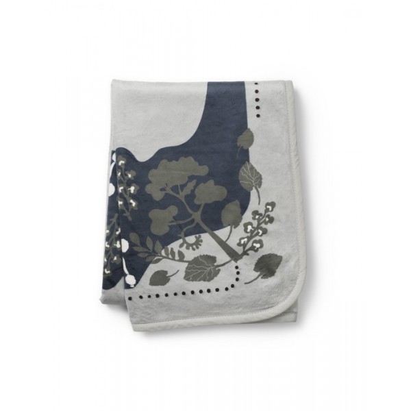 Elodie Details Κουβέρτα Pearl Velvet Rebel Poodle Mineral Green