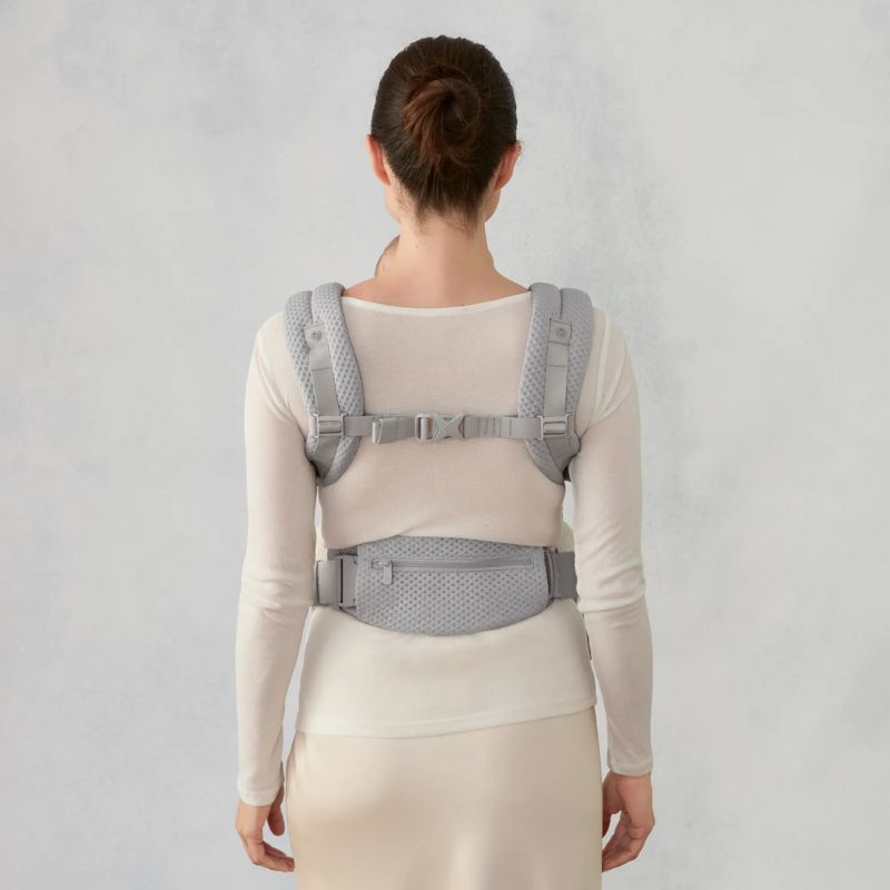 Ergobaby Omni Deluxe Μάρσιπος Για 3.2-20.4kg Mesh Pearl Grey