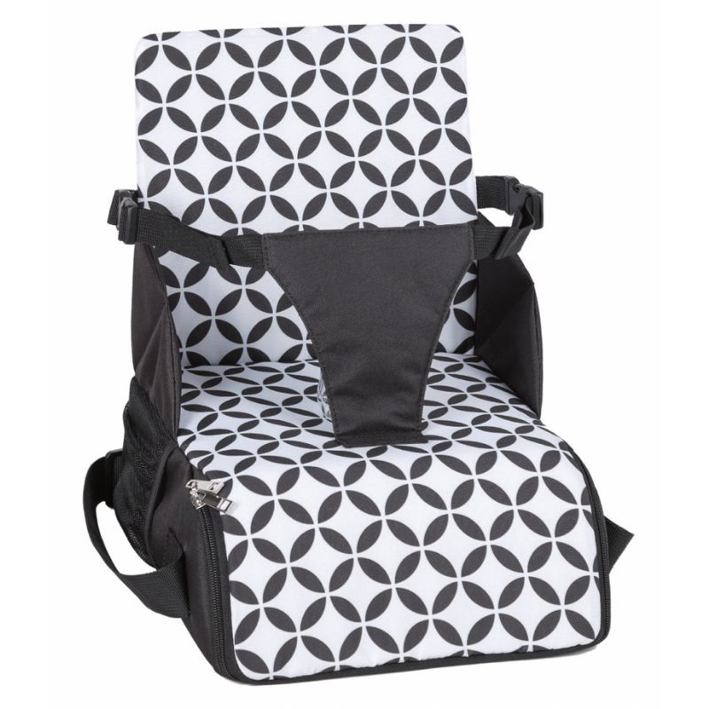 FreeON Fold & Go Πτυσσόμενο Καρεκλάκι Φαγητού Black / White