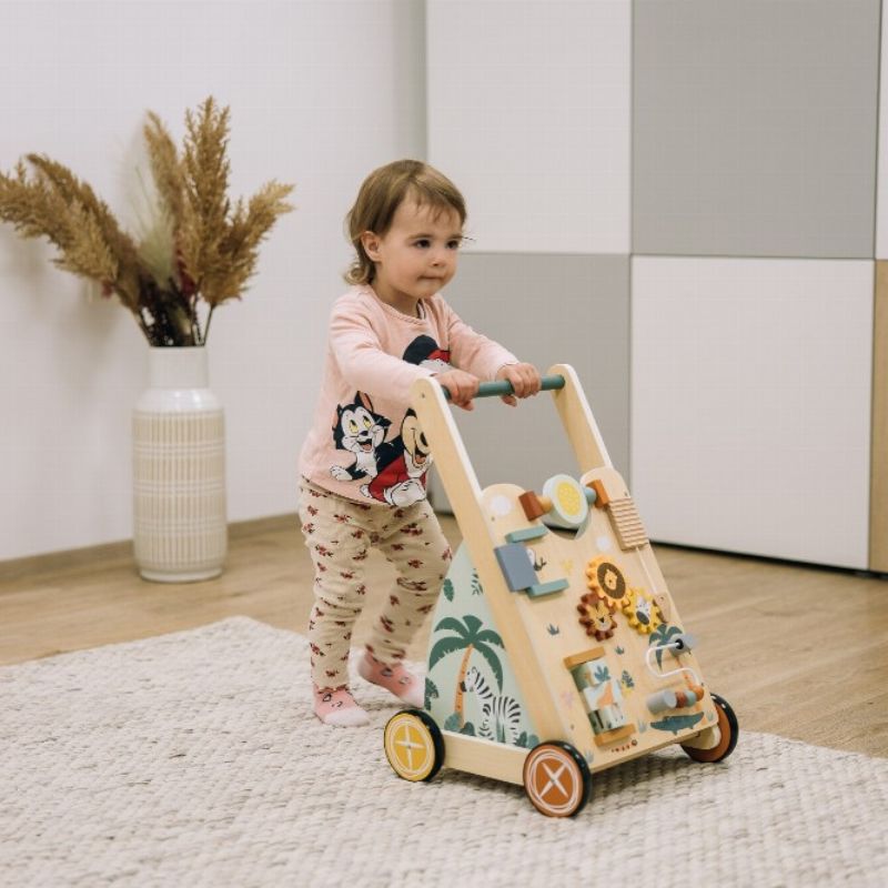 FreeON Free2Play Ξύλινη Περπατούρα Για 18+ Μηνών My First Steps