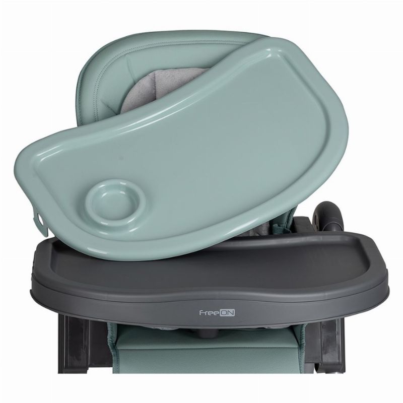 FreeOn Lan Κάθισμα Φαγητού 2-Σε-1 Light Green