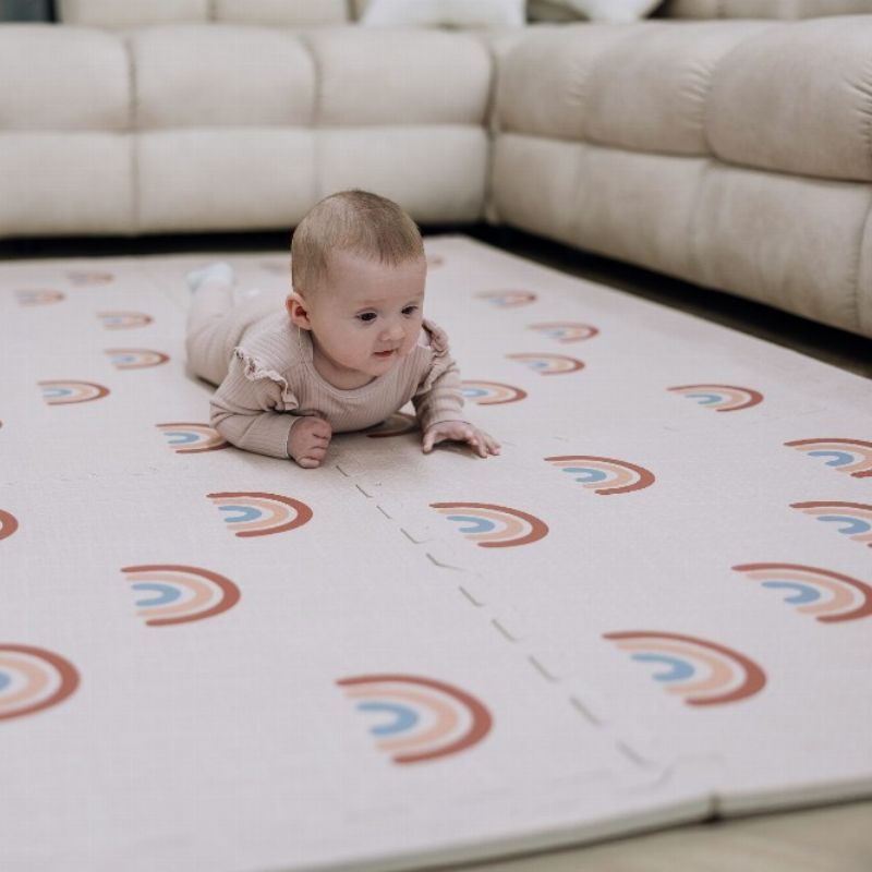 FreeON Free2Play Παζλ Χαλάκι Δραστηριοτήτων 6 τμχ 121cm * 178.5cm Rainbow