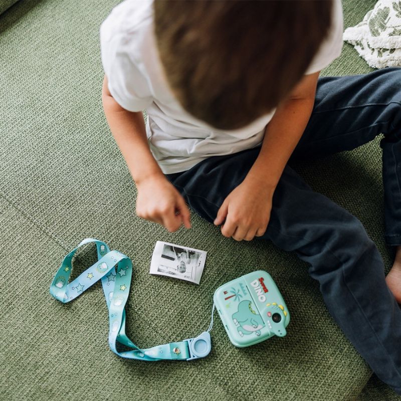 FreeON Free2Play Ψηφιακή Φωτογραφική Μηχανή Με Εκτυπωτή Για 3+ Ετών Dino