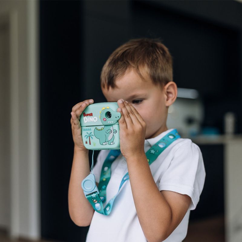 FreeON Free2Play Ψηφιακή Φωτογραφική Μηχανή Με Εκτυπωτή Για 3+ Ετών Dino