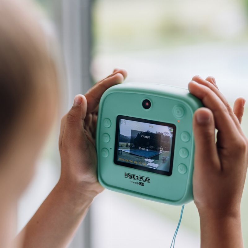 FreeON Free2Play Ψηφιακή Φωτογραφική Μηχανή Με Εκτυπωτή Για 3+ Ετών Dino