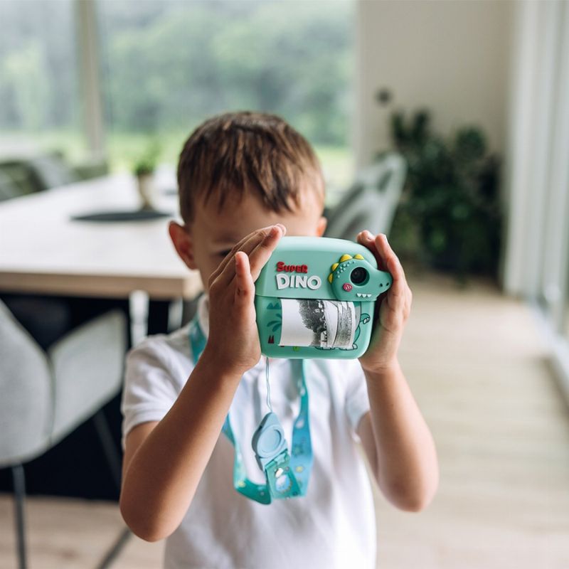 FreeON Free2Play Ψηφιακή Φωτογραφική Μηχανή Με Εκτυπωτή Για 3+ Ετών Dino