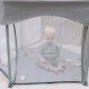 FreeON Playpen Εξάγωνο Πάρκο Quick Folding Grey