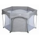 FreeON Playpen Εξάγωνο Πάρκο Quick Folding Grey