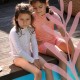 Fresk Ολόσωμο μαγιό με μανίκια με προστασία UV50 Garden flowers