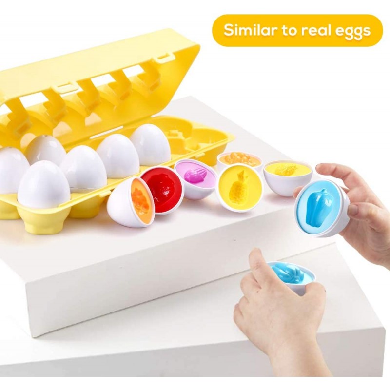 Vitamina G Spandex Match Smart Eggs 12 pcs 2 ετών+