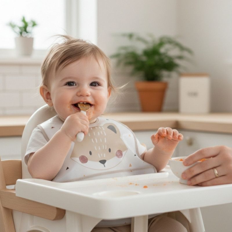 Gamberritos Αδιάβροχη Σαλιάρα PEVA Με Τσέπη Για 6+ Μηνών Hello World