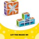 Geomag Magicube Σετ Μαγνητικοί Κύβοι 4 τμχ Για 18+ Μηνών Transport